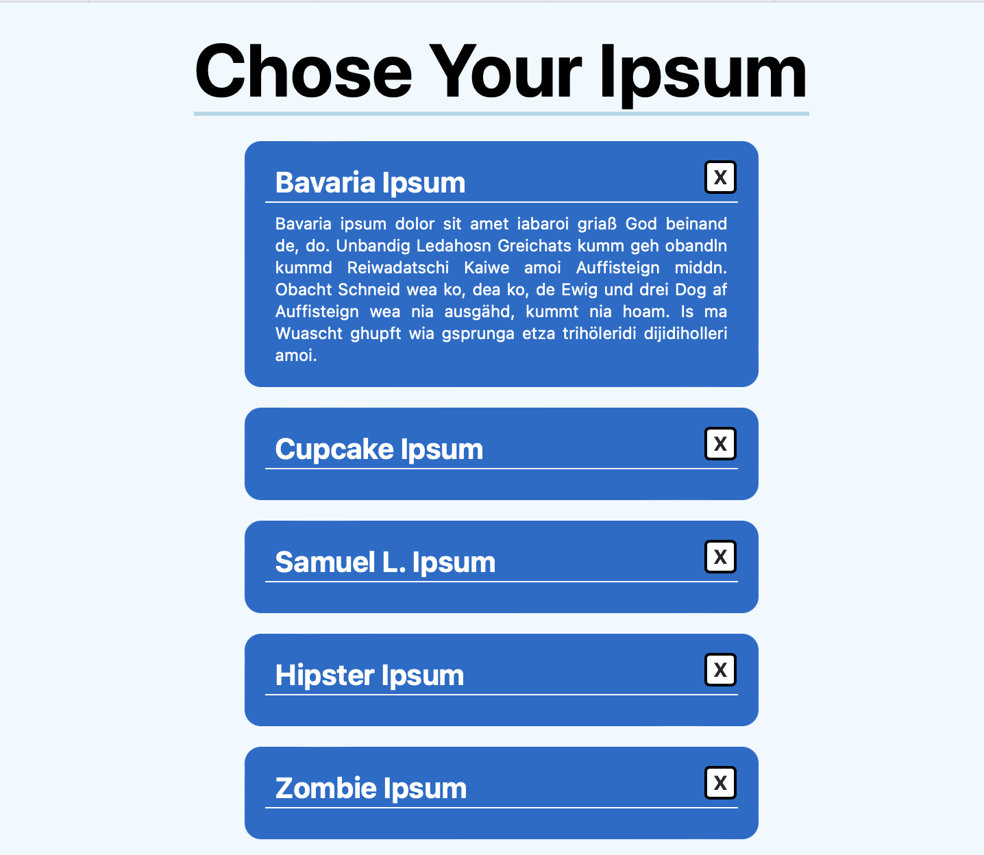 Ipsum Comparer